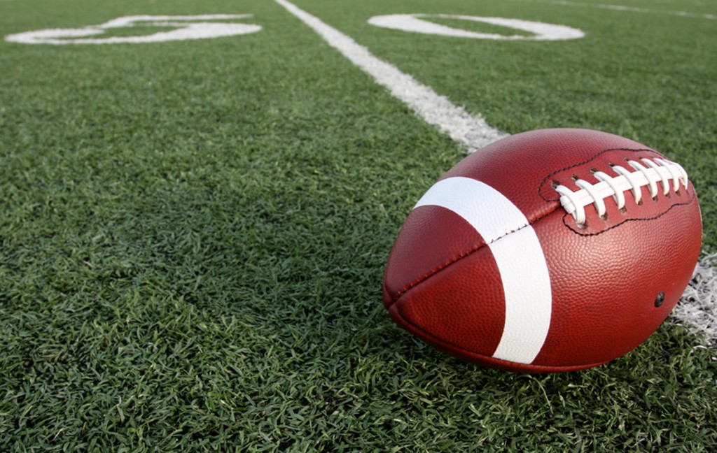 football on field